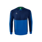 Erima Sport Long Sleeve Six Wings Sweatshirt (Cotton blend, functional) royal blue/navy blue Men